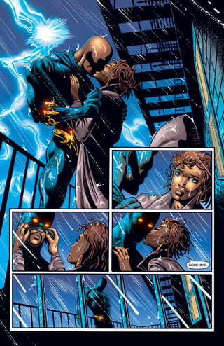 Breyfogle made this scene between T’Challa and longtime love interest Monica Lynne extra poignant.